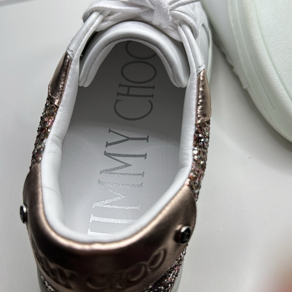 JIMMY CHOO New! leather sneakers​ - Picture 7 of 13